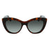 Salvatore Ferragamo Brown Acetate Sunglasses